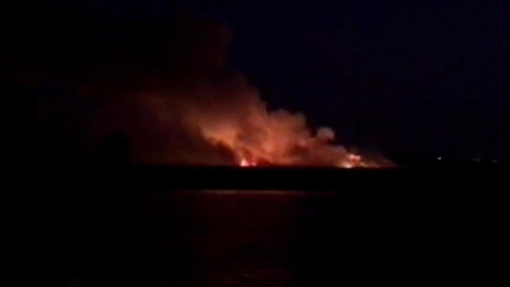 Una avioneta ultraligera se estrella en las marismas de Huelva