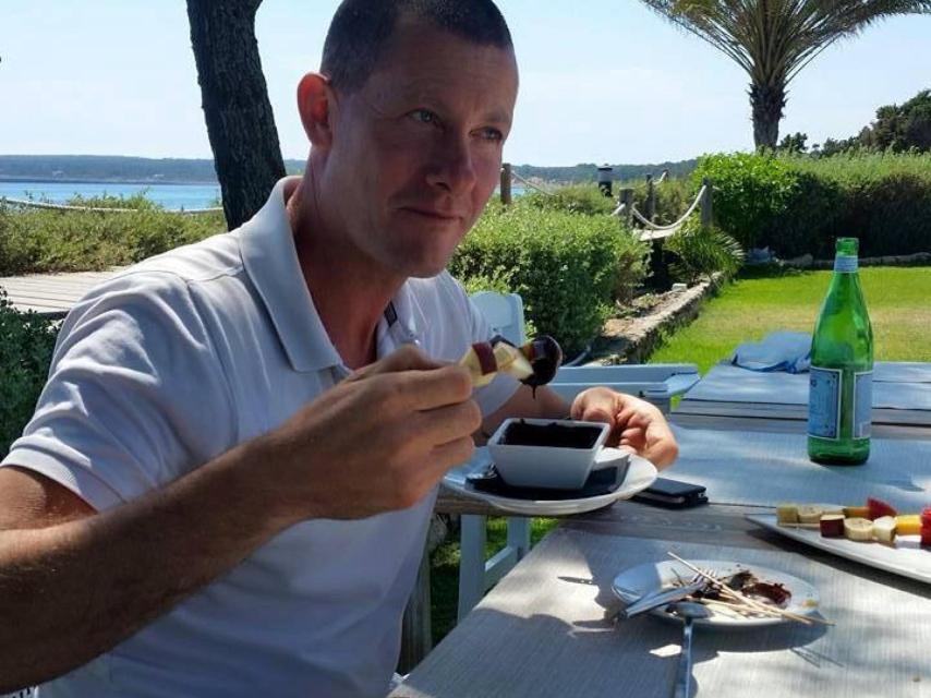 Cedric, el piloto del helicóptero siniestrado.