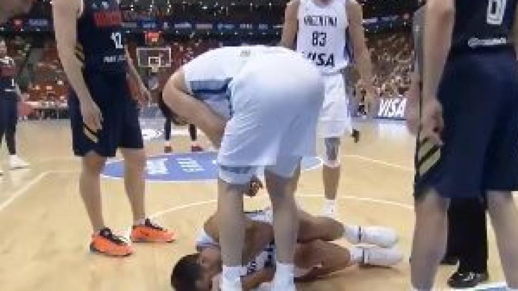 Campazzo sufre un esquince en el tobillo