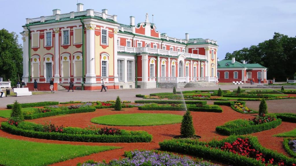 El Castillo de Toompea, en la parte central de Tallinn.