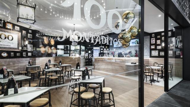 Un local de 100 Montaditos, la enseña emblemática de Restalia.