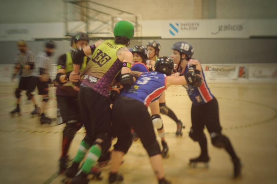 Partido de Roller Derby