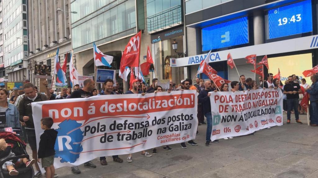 Protesta esta tarde ante la sede de R