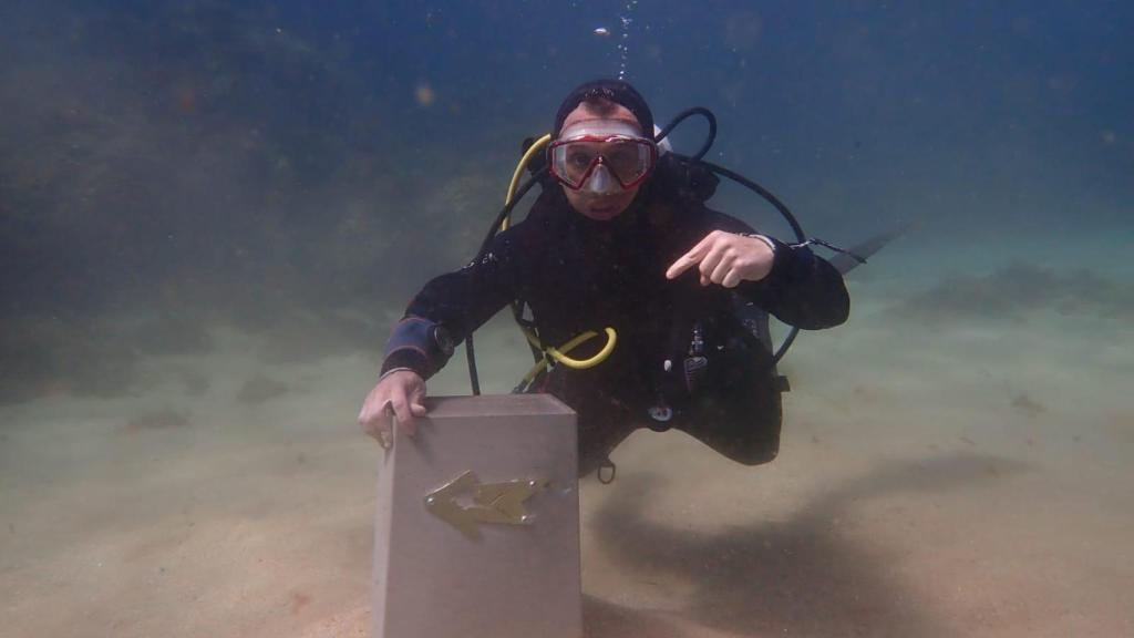 Han marcado el nuevo itinerario bajo el mar