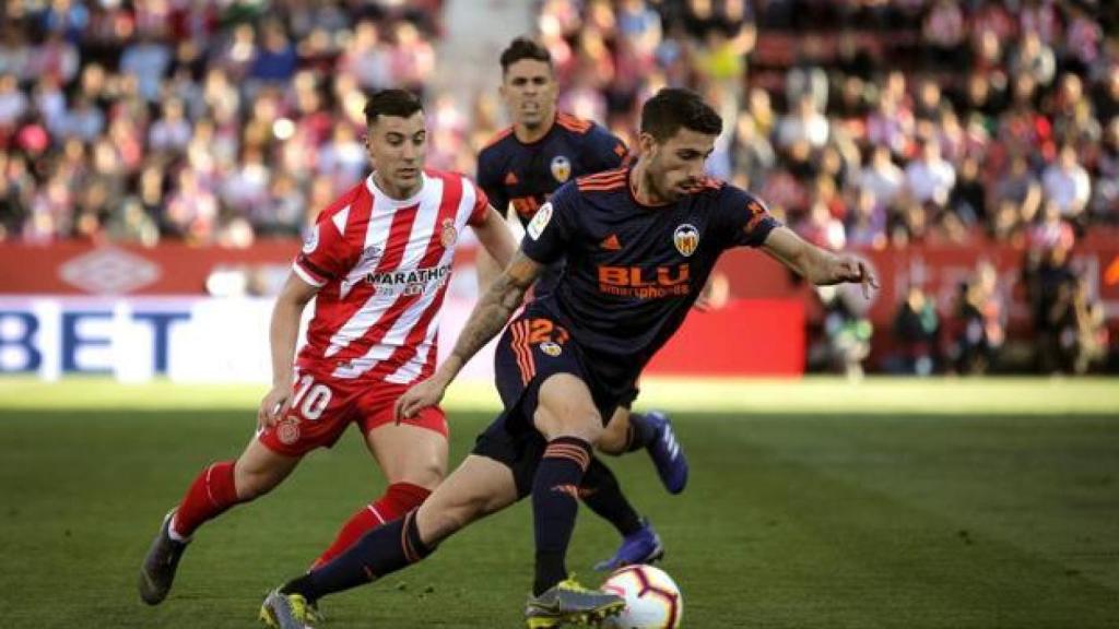 Piccini, en un partido