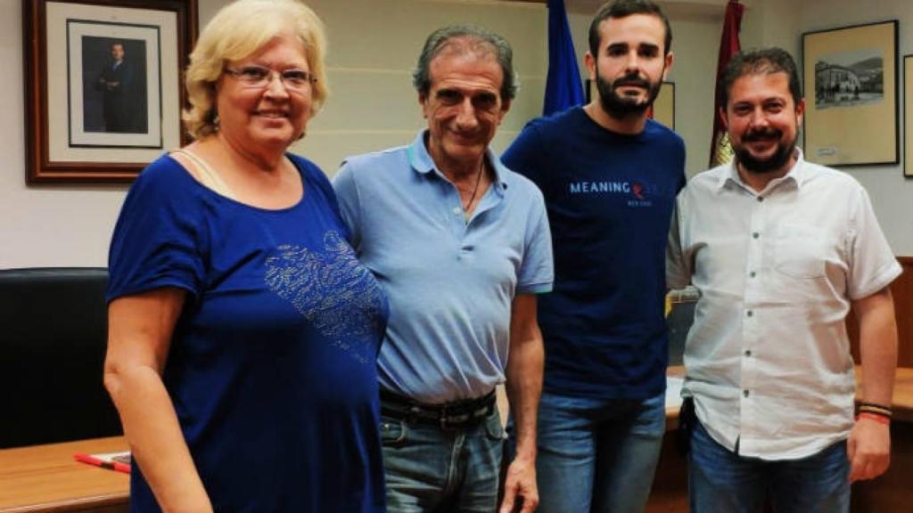 Borja Castro es el segundo por la derecha en esta imagen