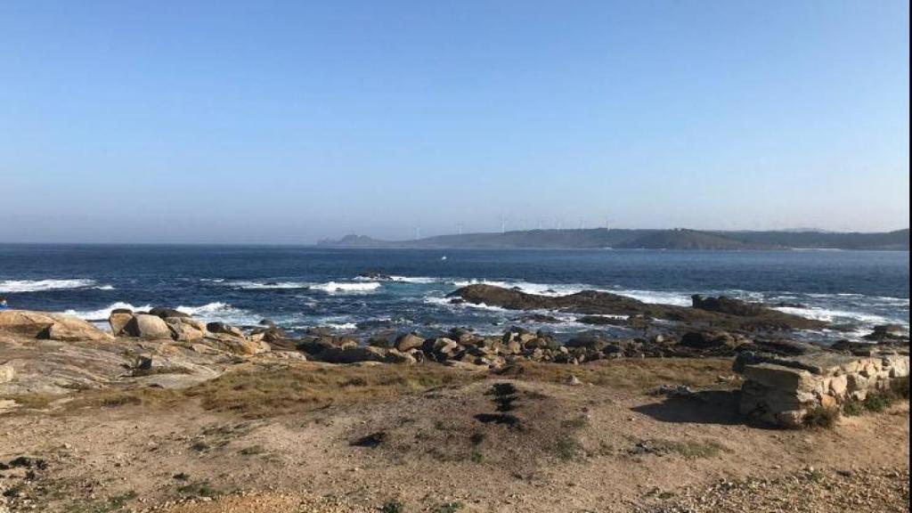 Zona rocosa próxima al Faro de Muxía