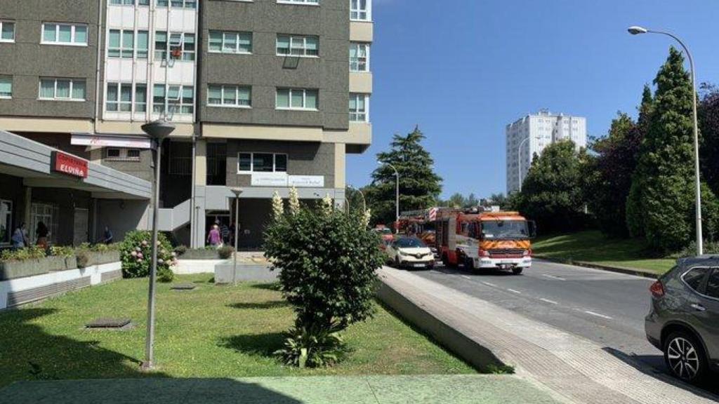 Arde un trastero en la calle Álvaro Cunqueiro de A Coruña