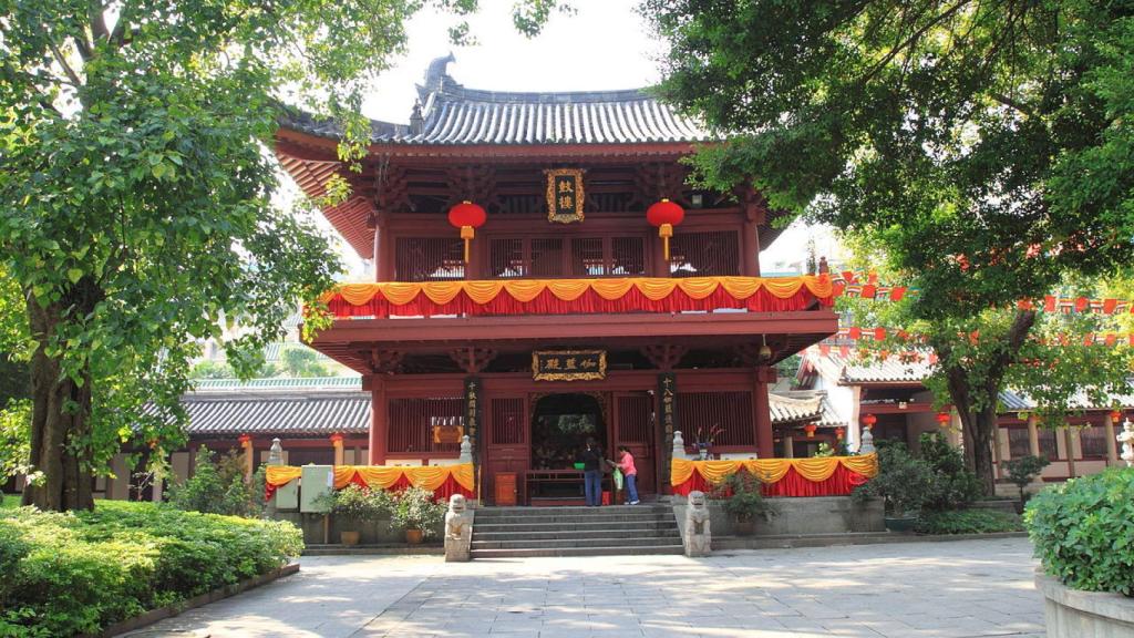 Templo de GuangXiao, el principal de la ciudad de Guangzhou.