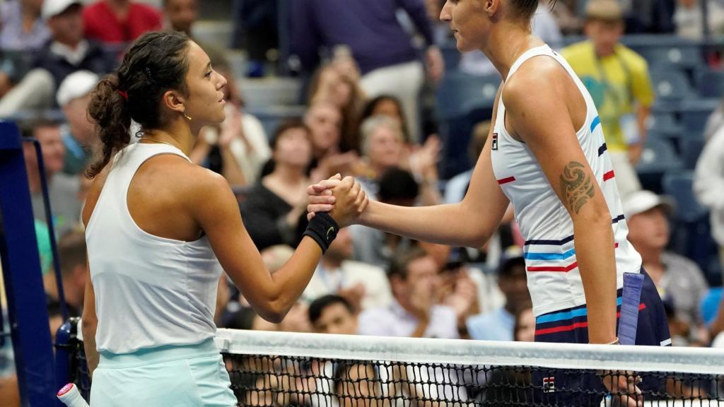 Pliskova contra Bolkvadze en el US Open.