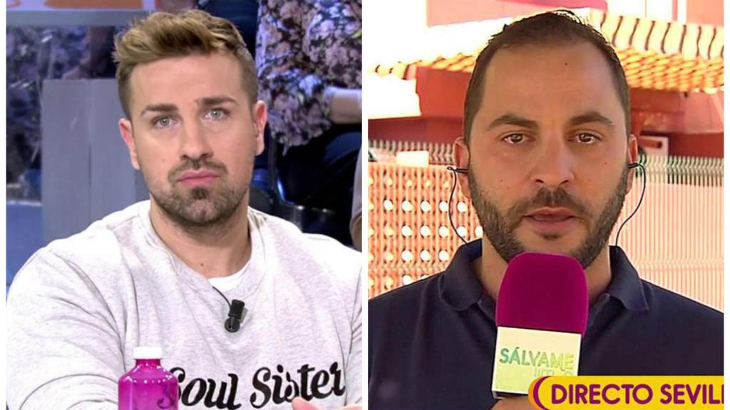 Rafa Mora y Antonio Tejado en montaje JALEOS.