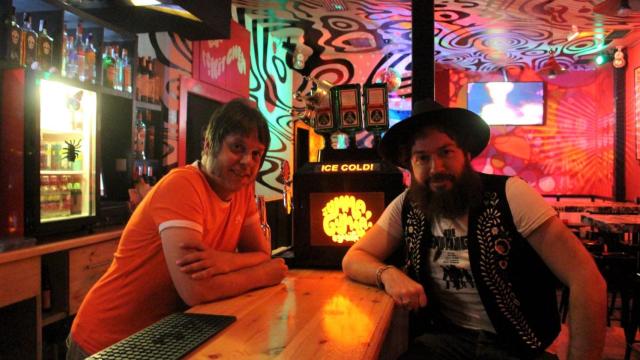 Sergio Antón y Diego Veiga, en el Ummagumma.