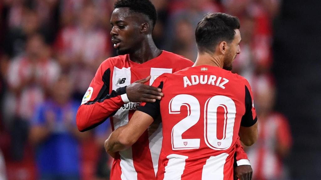 Iñaki Williams, durante un partido