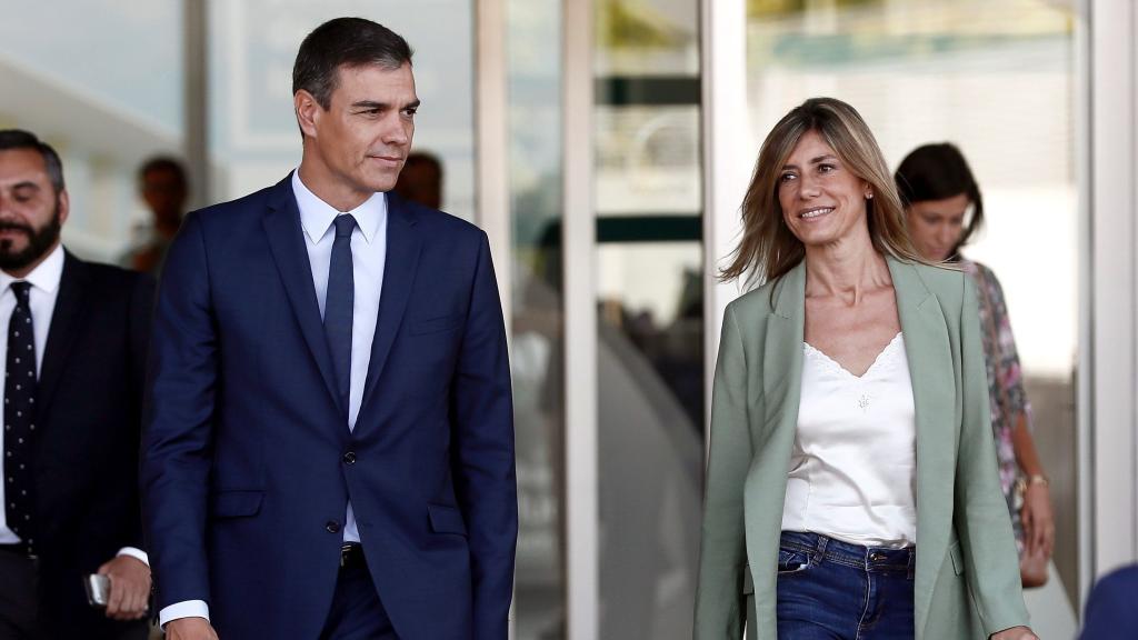 Pedro Sánchez y Begoña Gómez.