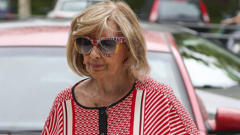 María Teresa Campos en una de sus últimas salidas públicas.