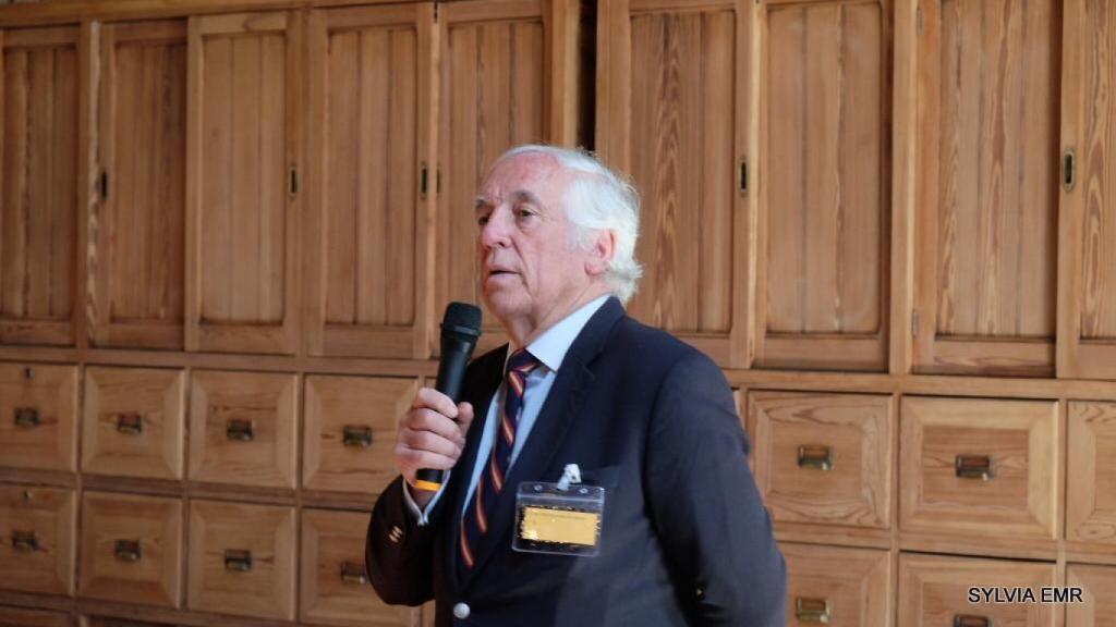 Carlos Espinosa de los Monteros durante una de las Espinosadas.