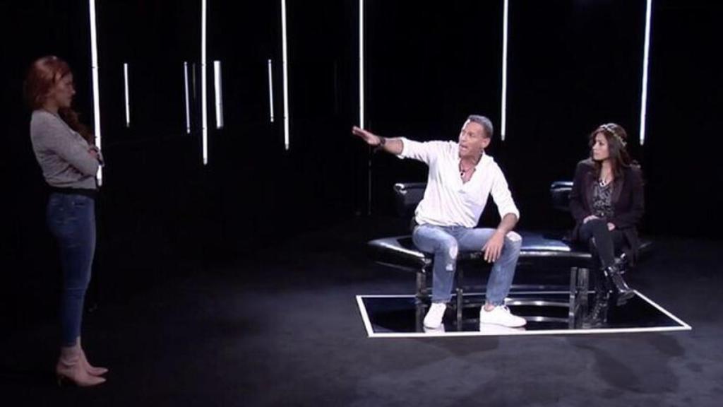 Mónica Hoyos, Carlos Lozano y Miriam en 'Gran Hermano DÚO'.