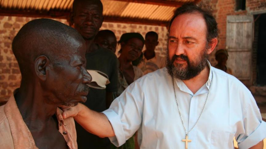 Juan José Aguirre, obispo de Bangassou y hermano del consejero andaluz de Salud y Familias, Jesús Aguirre.