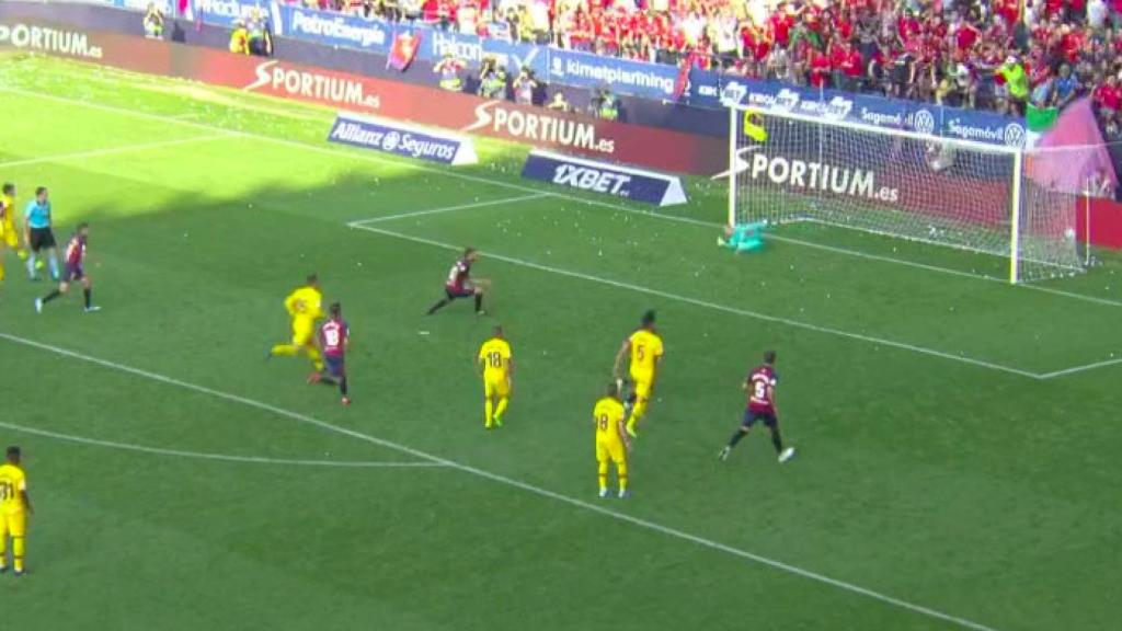 Roberto Torres bate a Ter Stegen de penalti. Foto: Twitter (@elchiringuitotv)