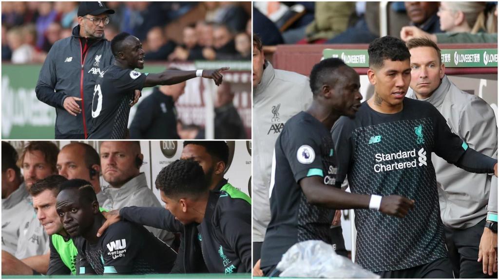 El brutal enfado de Mané con Salah