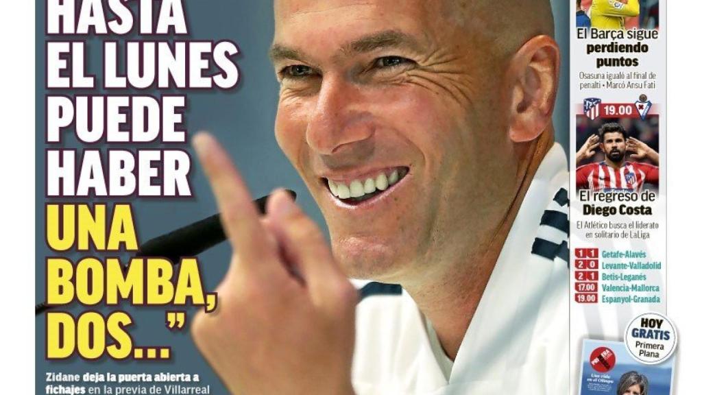 Portada MARCA (01/09/19)