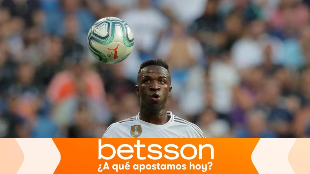 Vinicius Júnior, en un partido del Real Madrid