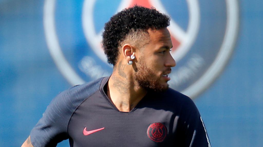 Neymar se entrena con el PSG