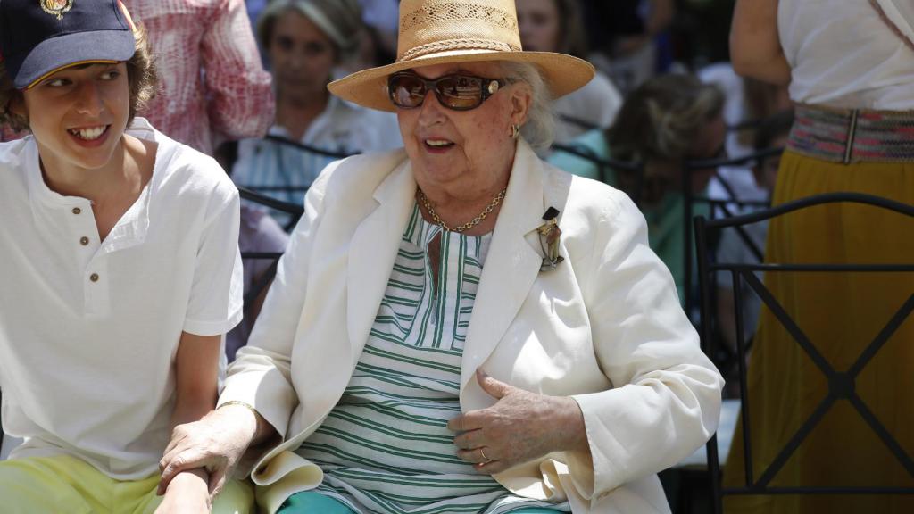 La infanta Pilar ha disfrutado del verano en su casa de Mallorca.