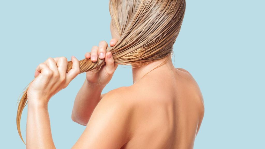 Tratamiento para hidratar el cabello.