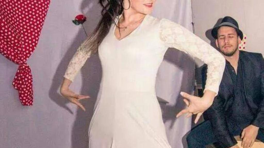 Joana Sainz, bailarina de la orquesta Súper Hollywood.