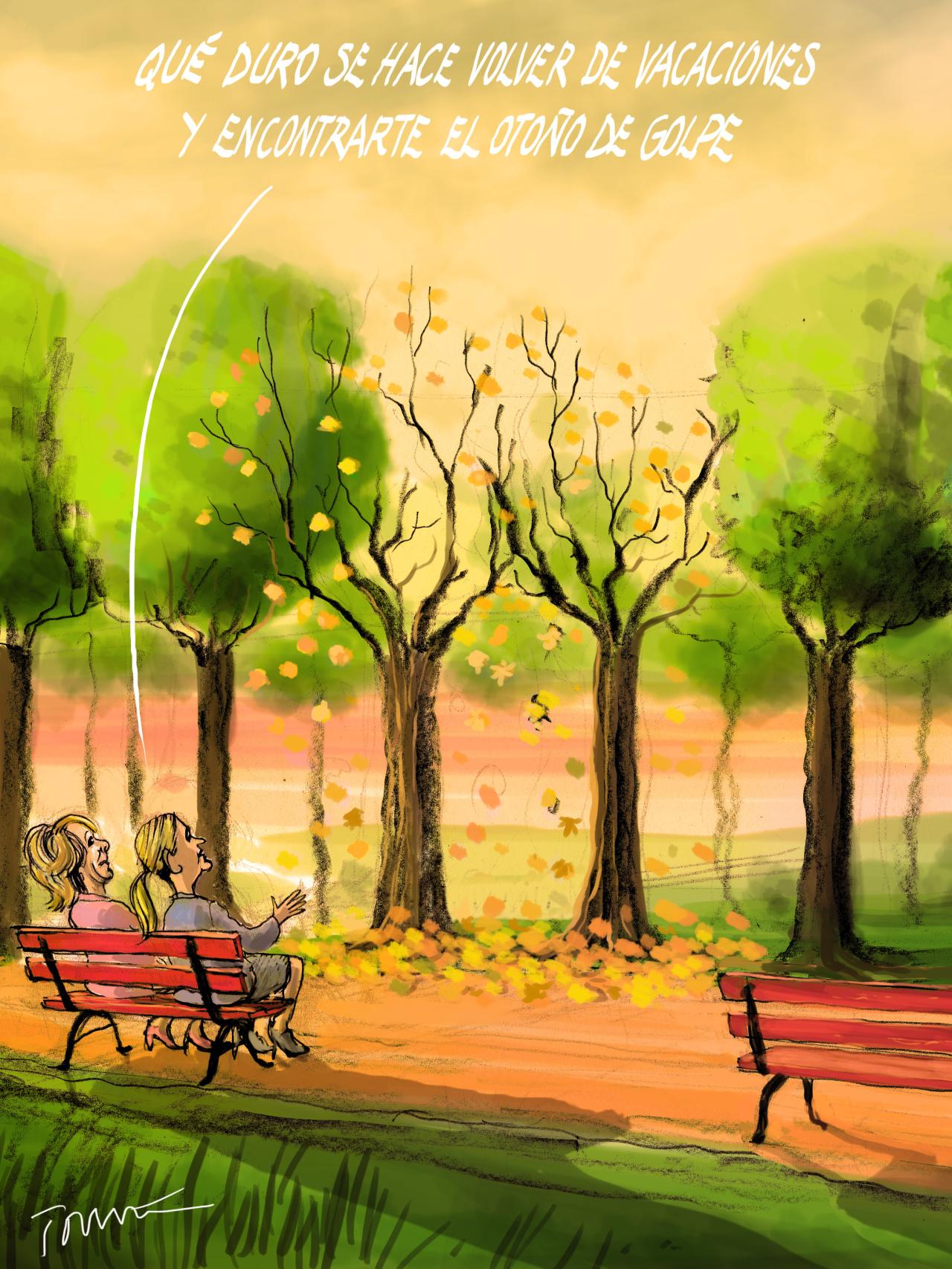 De repente, el otoño