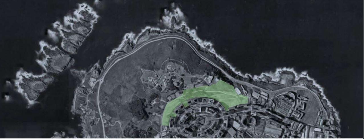 Zona que será acondicionada con el proyecto (Concello da Coruña)