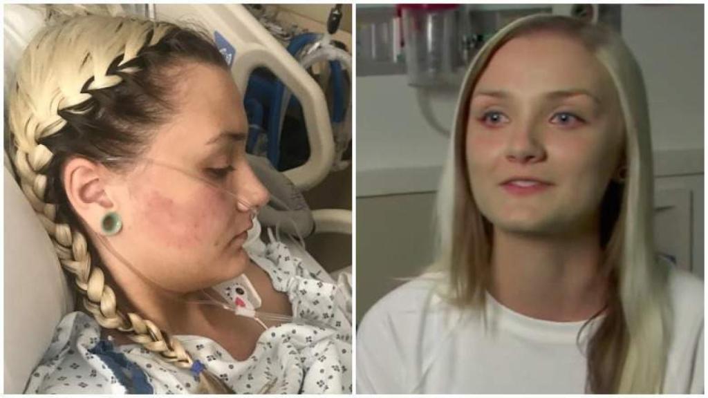 La joven ingresó en el hospital con diversos síntomas y el estado de la joven ha llegado a ser potencialmente fatal.