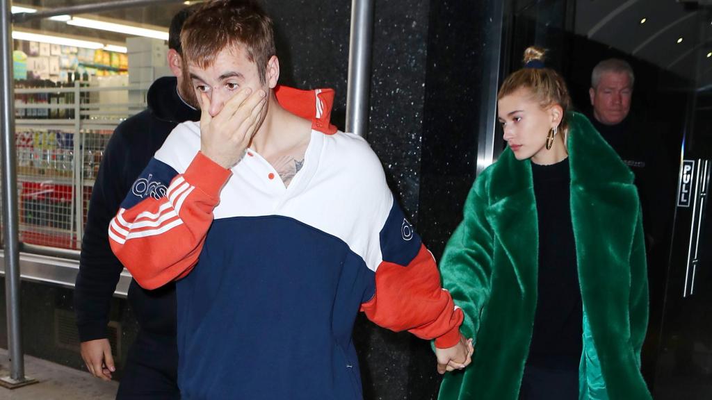 Justin Bieber y su mujer Hailey Baldwin.