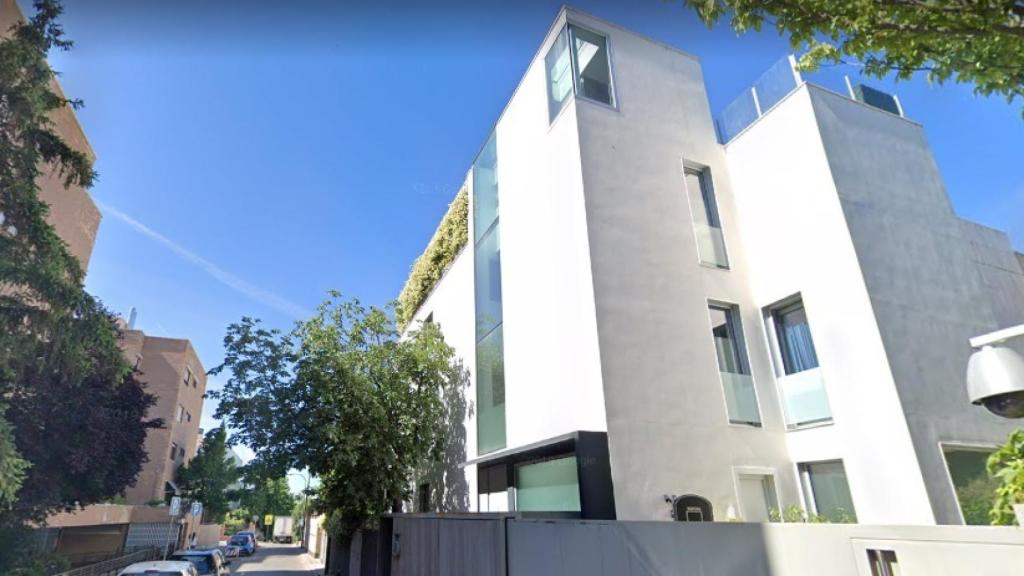 La casa, desde el exterior.