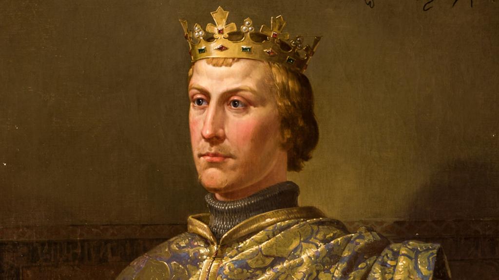 Retrato de Pedro I de Castilla realizado por el pintor Joaquín Domínguez Bécquer en 1857.