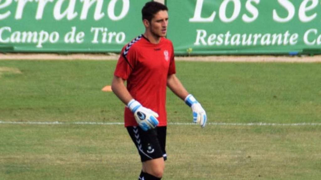 Avendaño en su etapa en el CD Toledo