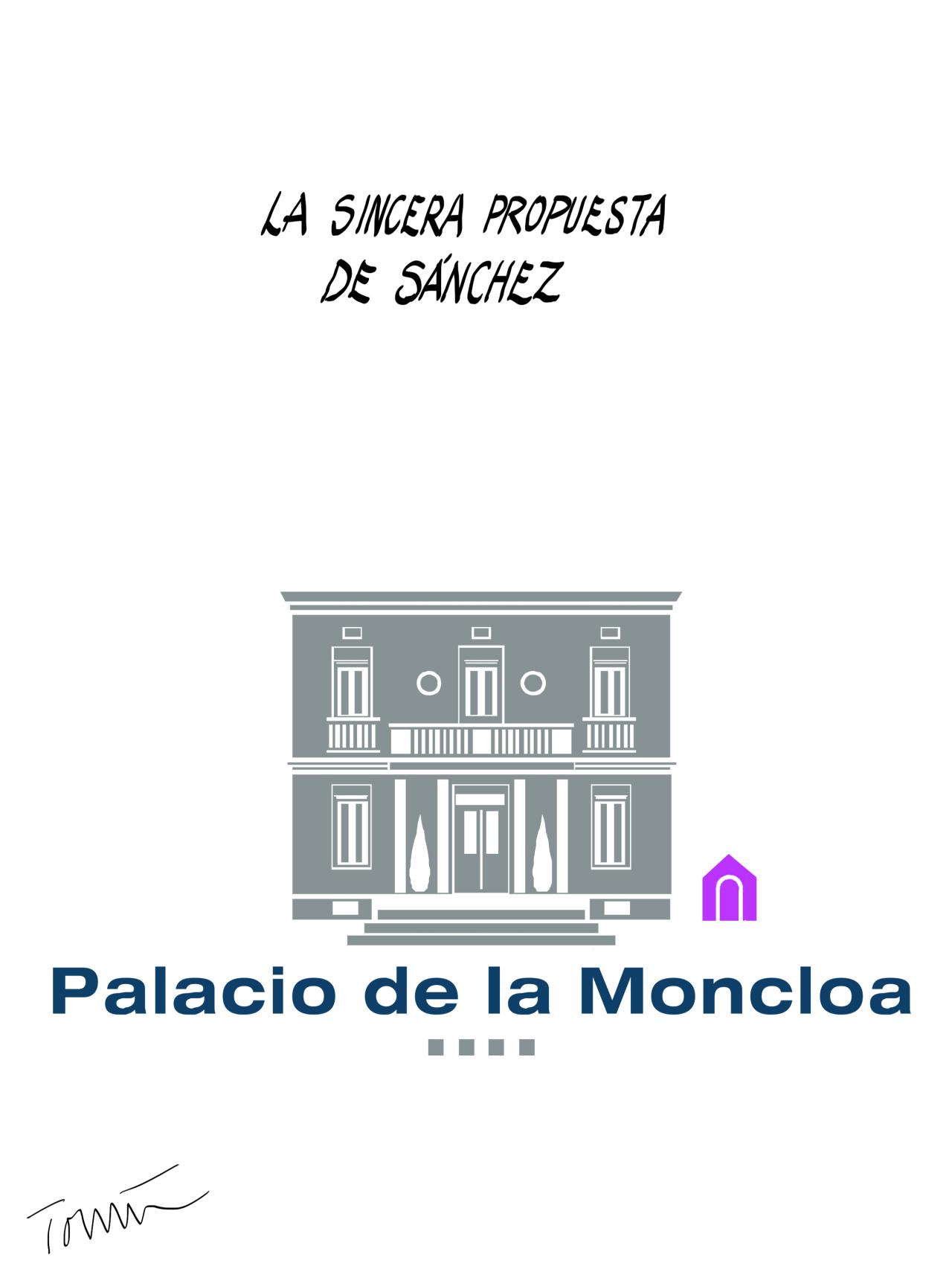 La sincera propuesta de Sánchez