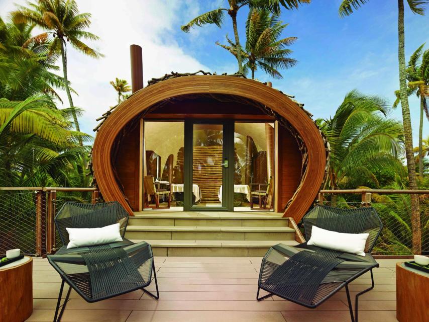 El Spa es una auténtica maravilla arquitectónica que se funde con su entorno.