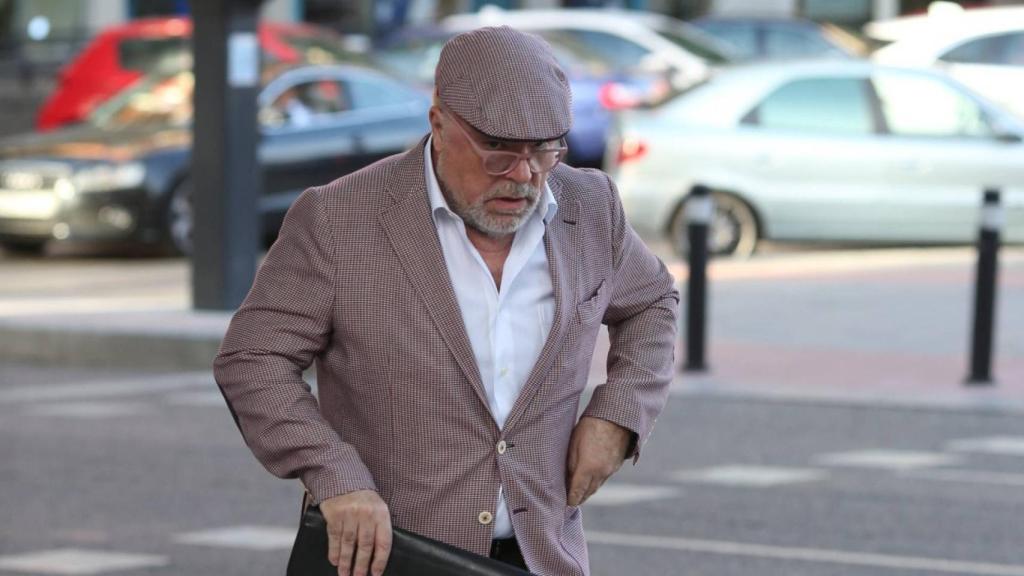 El comisario Villarejo llegando a la Audiencia Nacional en una imagen de archivo.