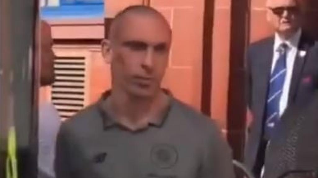 Scott Brown, jugador del Celtic de Glasgow.