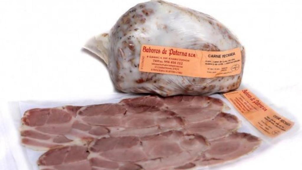 La carne mechada de 'Sabores de Paterna' que ha dado positivo en listeriosis.