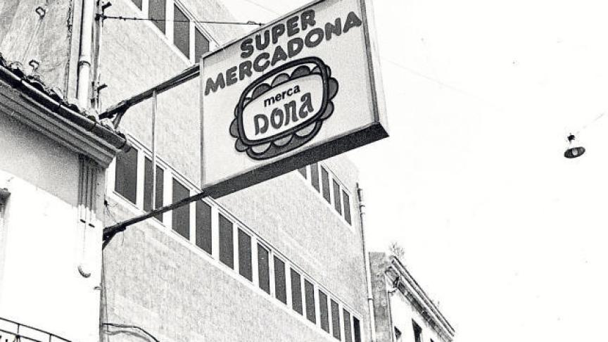 Imagen del supermercado Mercadona que fundó la compañía de la familia Roig en 1977