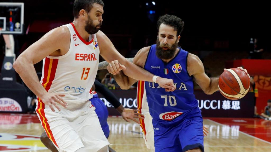 Marc Gasol y Luigi Datome