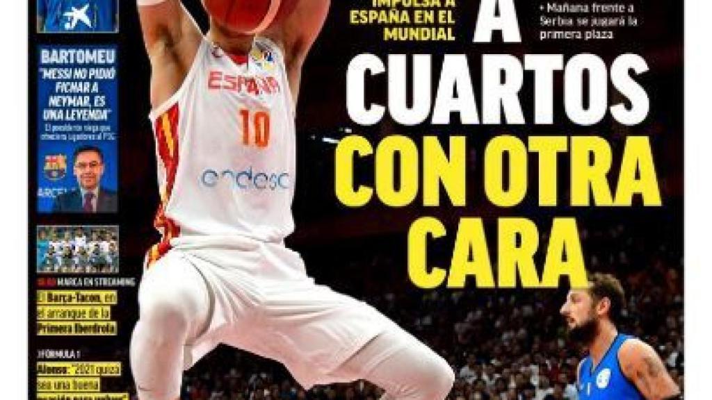 Portada del diario MARCA (07/09/2019)