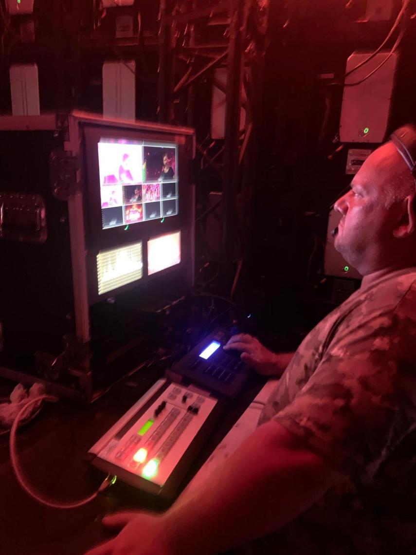 El hombre del humo, imprescindible durante toda la sesión.