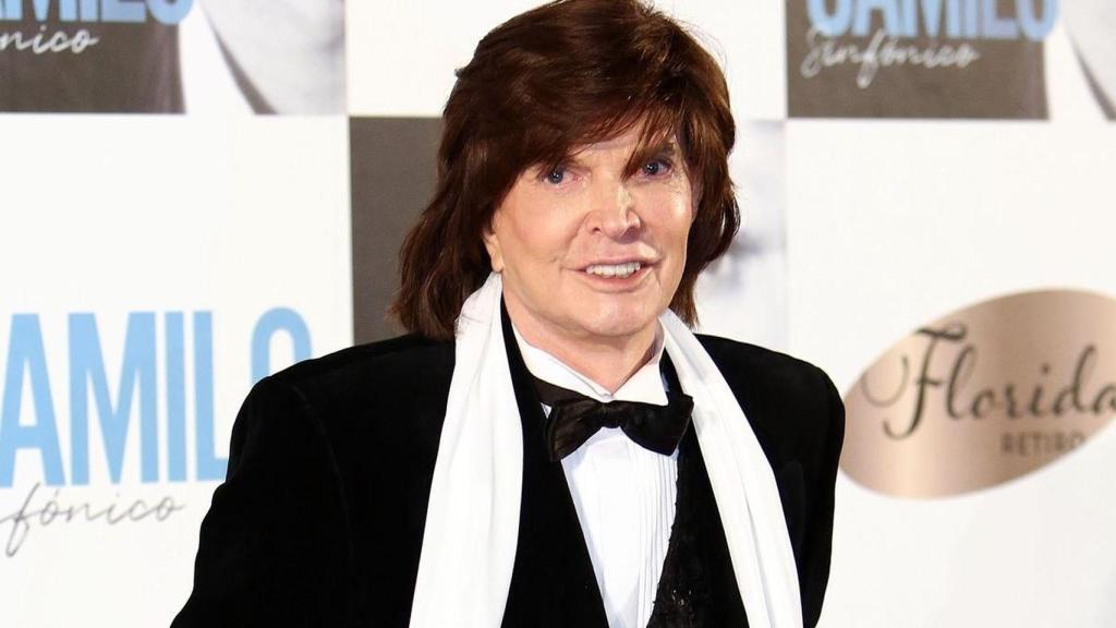 Camilo Sesto en la presentación de Camilo Sinfónico.