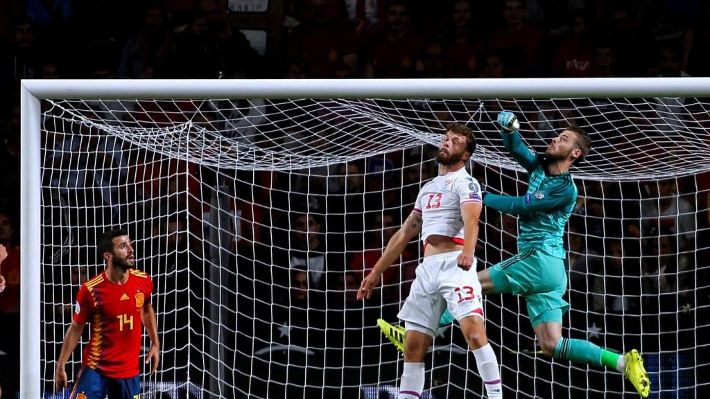 De Gea contra Islas Feroe