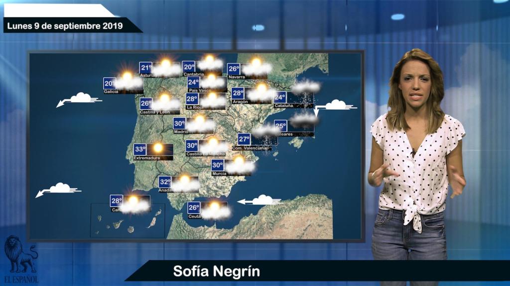 El tiempo: pronóstico para el lunes 9 de septiembre