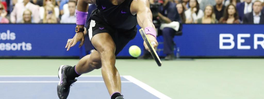 Rafa Nadal en la final del US Open.